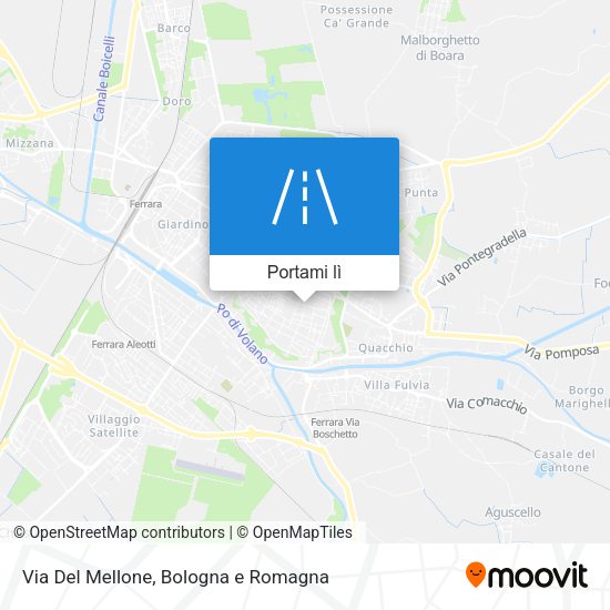 Mappa Via Del Mellone