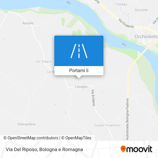 Mappa Via Del Riposo