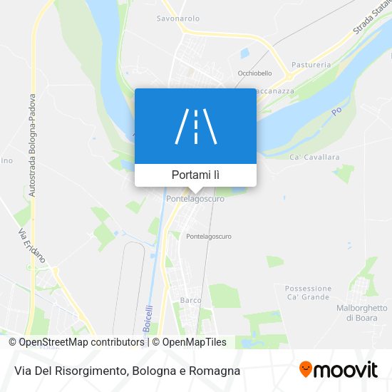 Mappa Via Del Risorgimento