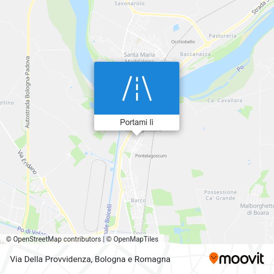 Mappa Via Della Provvidenza