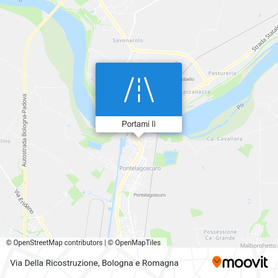Mappa Via Della Ricostruzione