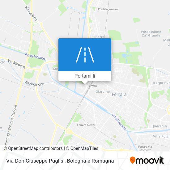 Mappa Via Don Giuseppe Puglisi