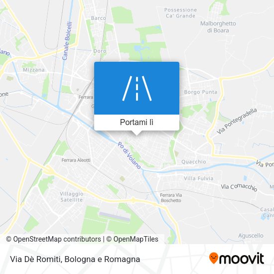Mappa Via Dè Romiti