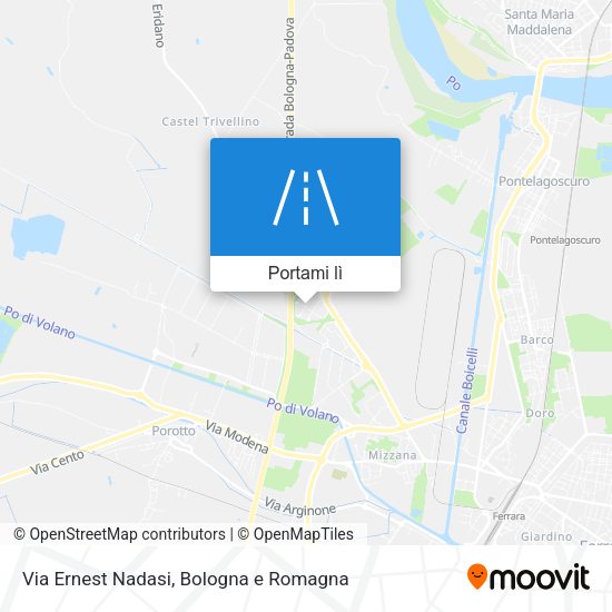 Mappa Via Ernest Nadasi