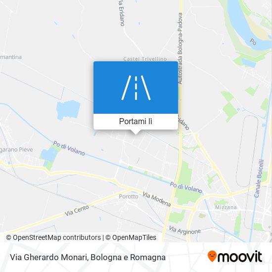 Mappa Via Gherardo Monari