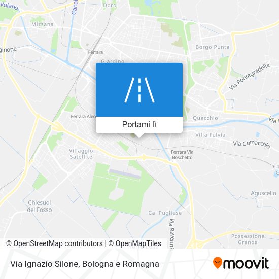 Mappa Via Ignazio Silone