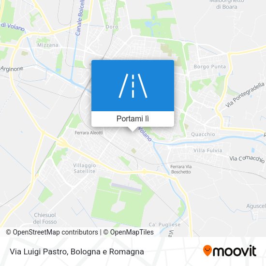 Mappa Via Luigi Pastro