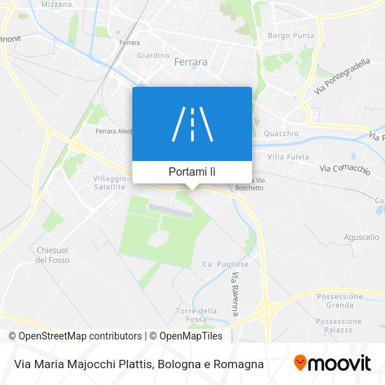 Mappa Via Maria Majocchi Plattis