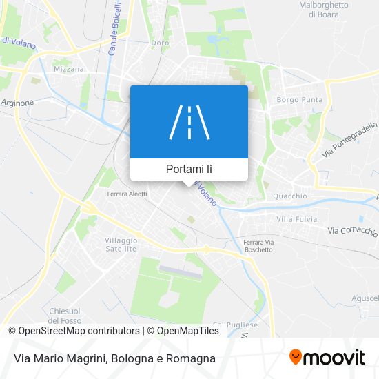 Mappa Via Mario Magrini