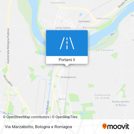 Mappa Via Marzabotto