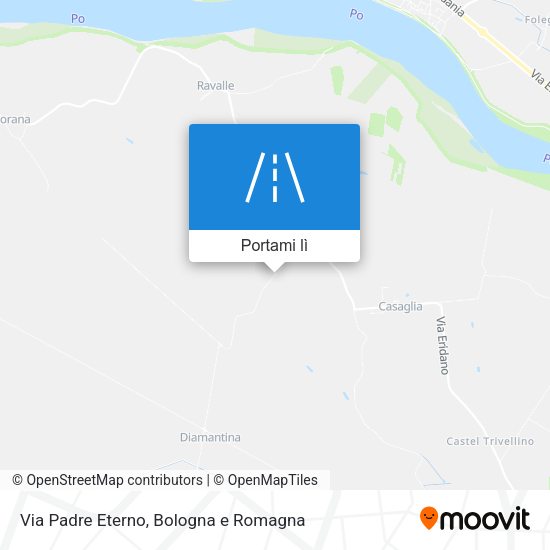 Mappa Via Padre Eterno