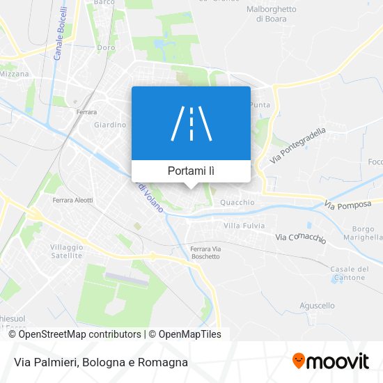 Mappa Via Palmieri