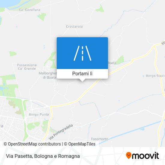 Mappa Via Pasetta