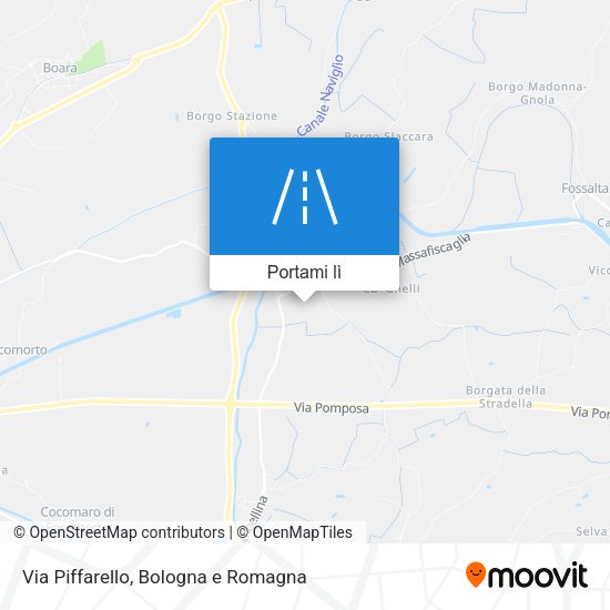 Mappa Via Piffarello