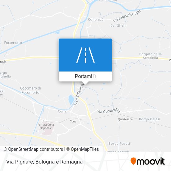 Mappa Via Pignare