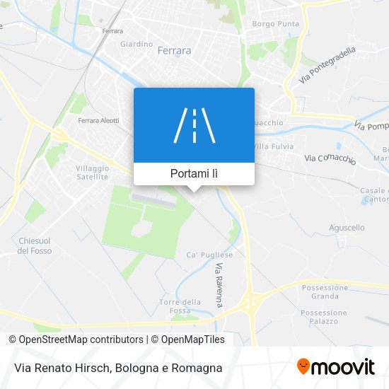 Mappa Via Renato Hirsch