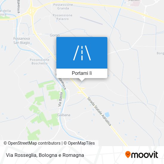 Mappa Via Rosseglia
