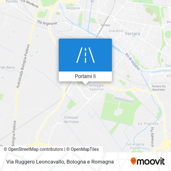 Mappa Via Ruggero Leoncavallo