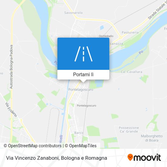 Mappa Via Vincenzo Zanaboni