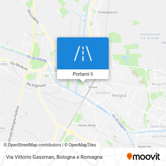 Mappa Via Vittorio Gassman