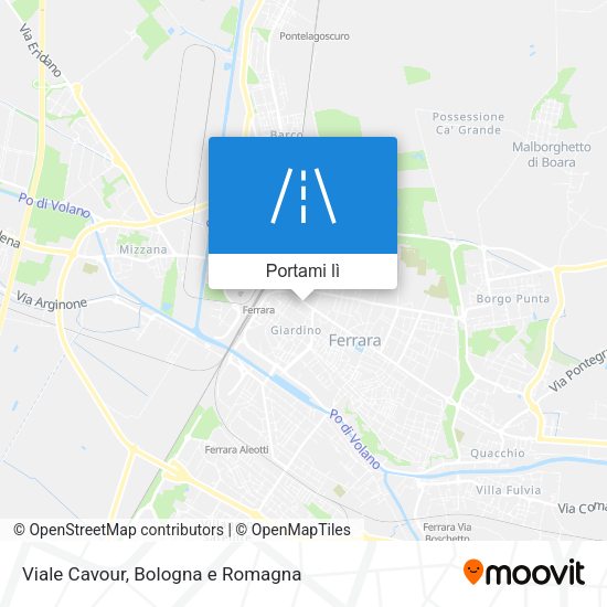 Mappa Viale Cavour