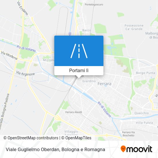 Mappa Viale Guglielmo Oberdan