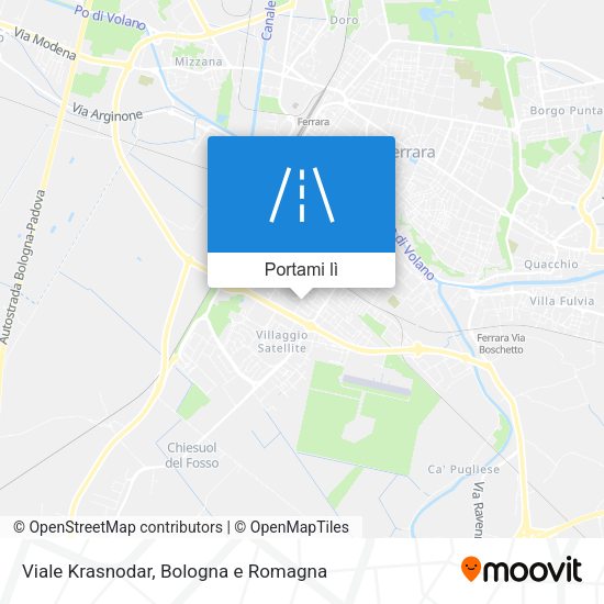 Mappa Viale Krasnodar