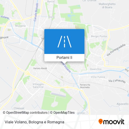 Mappa Viale Volano
