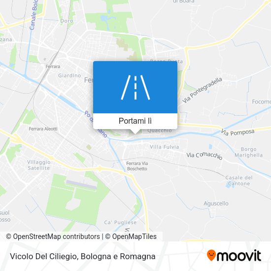 Mappa Vicolo Del Ciliegio