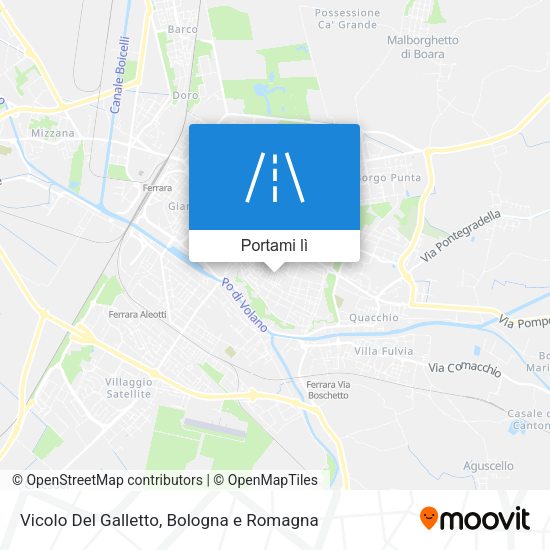 Mappa Vicolo Del Galletto