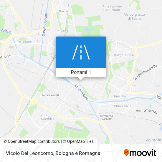 Mappa Vicolo Del Leoncorno