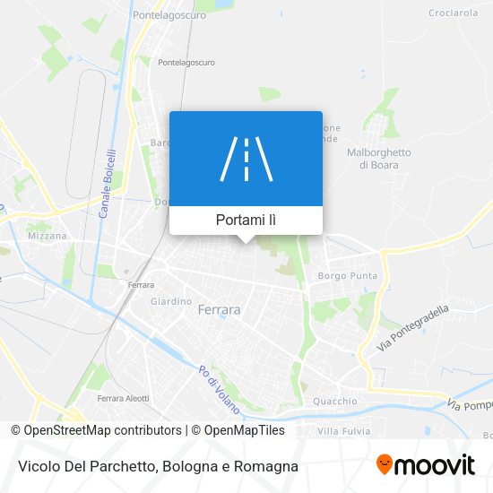 Mappa Vicolo Del Parchetto