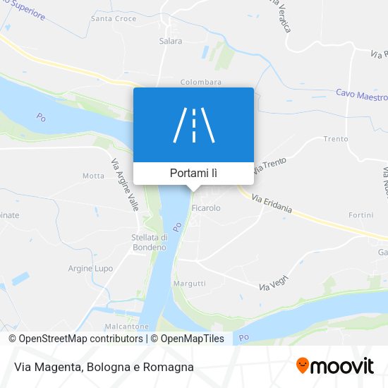 Mappa Via Magenta