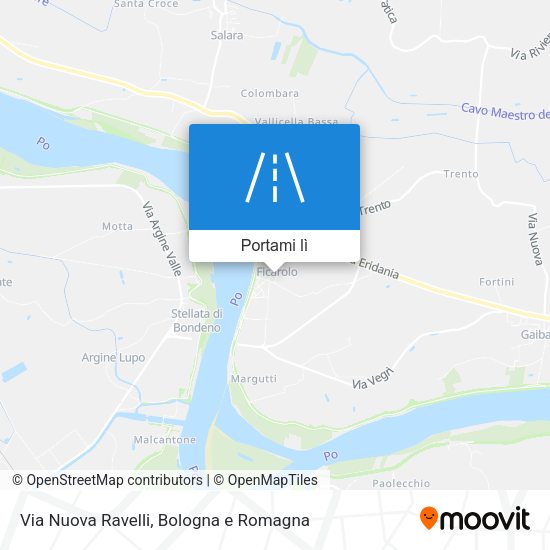 Mappa Via Nuova Ravelli