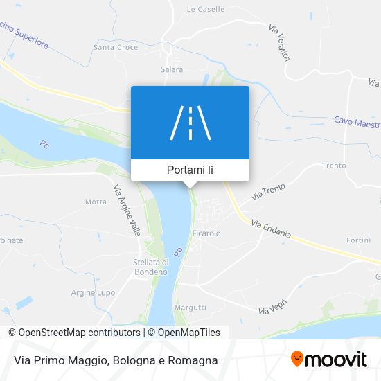 Mappa Via Primo Maggio