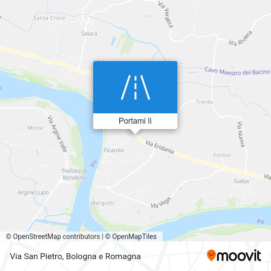 Mappa Via San Pietro