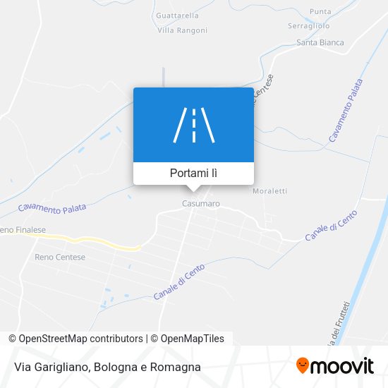 Mappa Via Garigliano