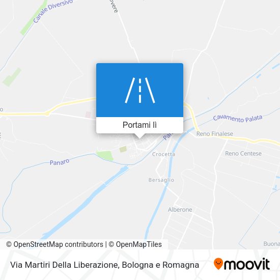 Mappa Via Martiri Della Liberazione