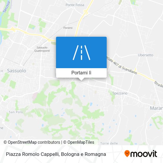 Mappa Piazza Romolo Cappelli