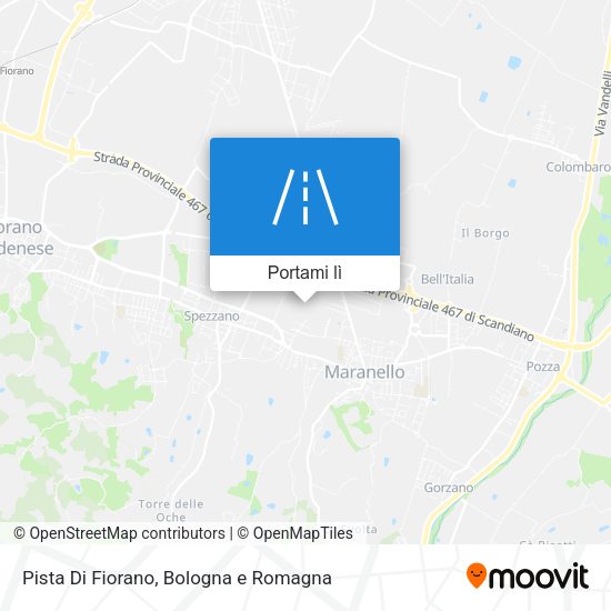 Mappa Pista Di Fiorano