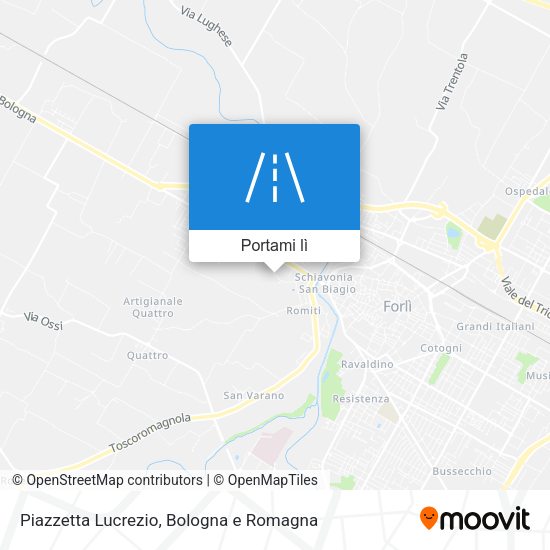 Mappa Piazzetta Lucrezio