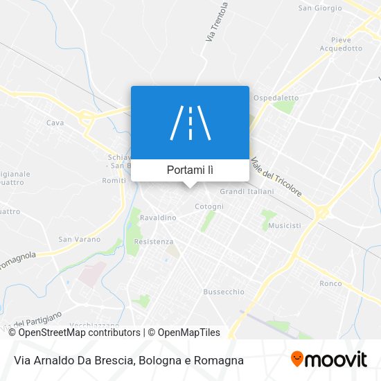 Mappa Via Arnaldo Da Brescia