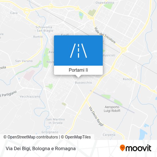 Mappa Via Dei Bigi