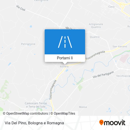 Mappa Via Del Pino