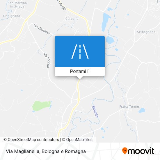 Mappa Via Maglianella