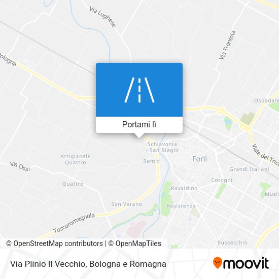 Mappa Via Plinio Il Vecchio