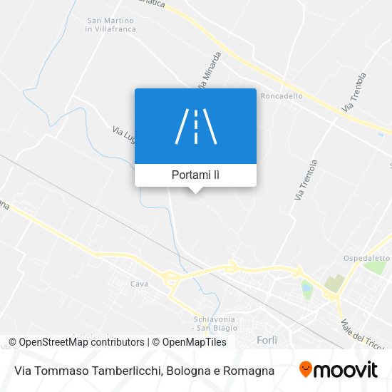 Mappa Via Tommaso Tamberlicchi