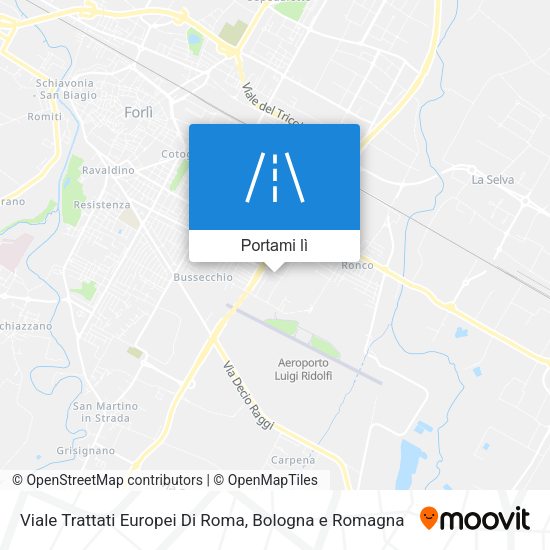 Mappa Viale Trattati Europei Di Roma