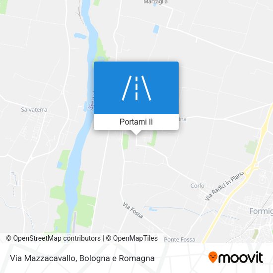 Mappa Via Mazzacavallo