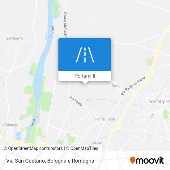 Mappa Via San Gaetano